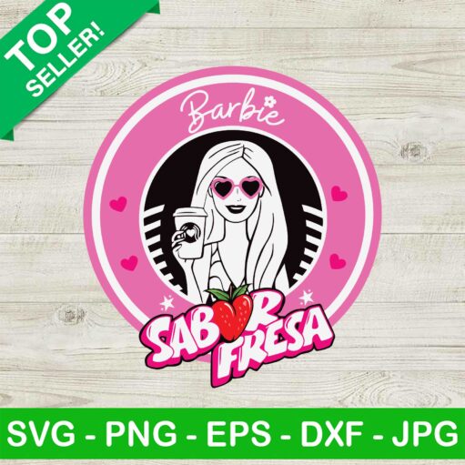 Barbie Starbucks Coffee Logo Svg