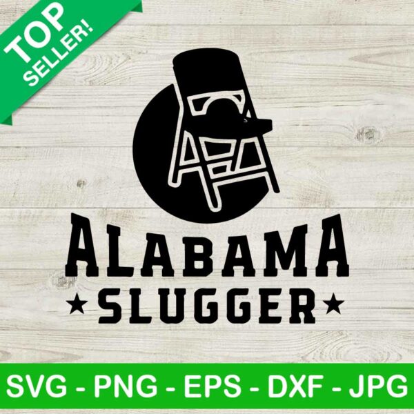 Alabama Slugger Montgomery SVG, Montgomery Alabama Fight SVG, Alabama Folding Chair SVG, Alabama Brawl SVG