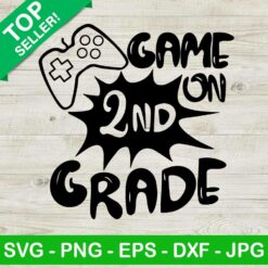 Game On 2nd Grade SVG