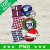 Christmas Ho Ho Ho New York Giants PNG