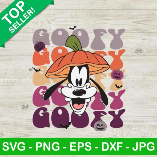 Goofy Halloween SVG