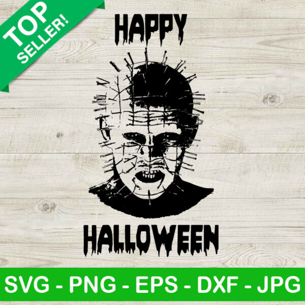 Hellraiser Halloween SVG, Happy Halloween SVG, Hellraiser Character Movie SVG, Horror Halloween SVG
