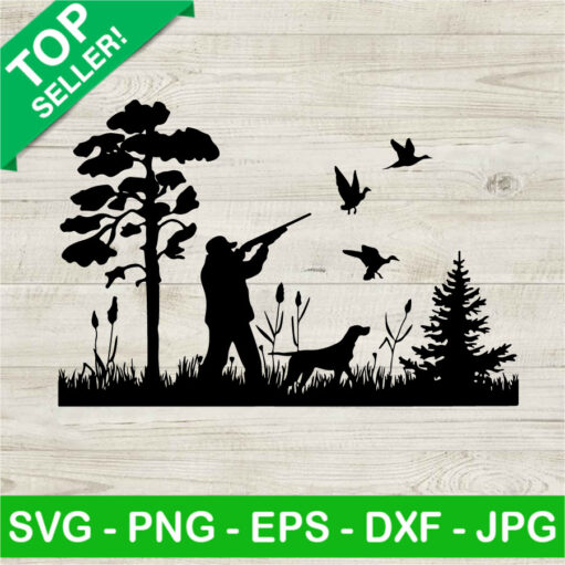 Duck Hunting Svg