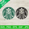 Jack Skellington Starbucks Logo SVG