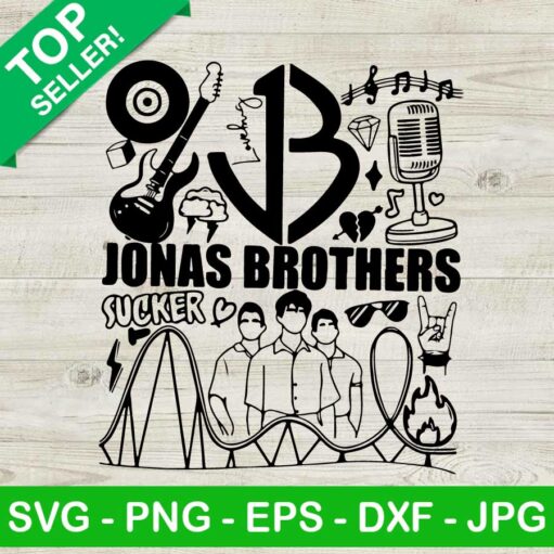 Jonas Brothers Sucker SVG PNG