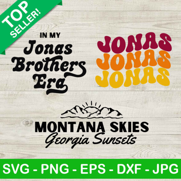 Jonas Brothers SVG Bundle