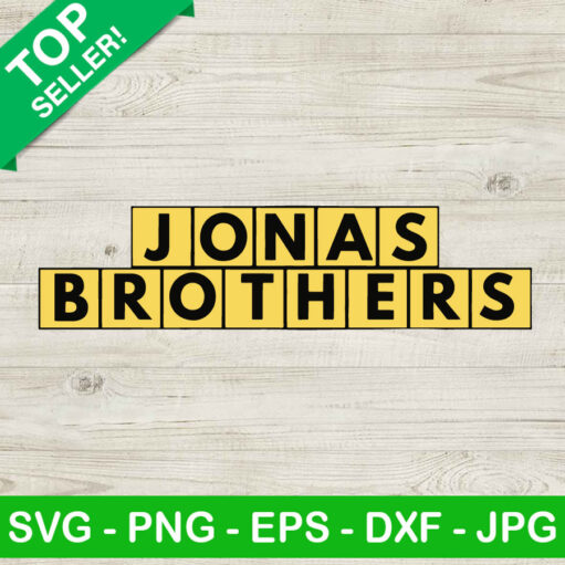 Jonas Brothers Svg