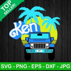 Malibu Ken Jeep SVG
