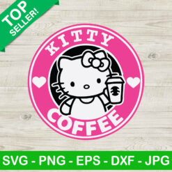 Kitty Starbucks Coffee Logo SVG