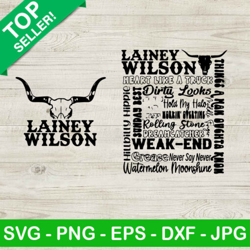 Lainey Wilson Country Music Svg