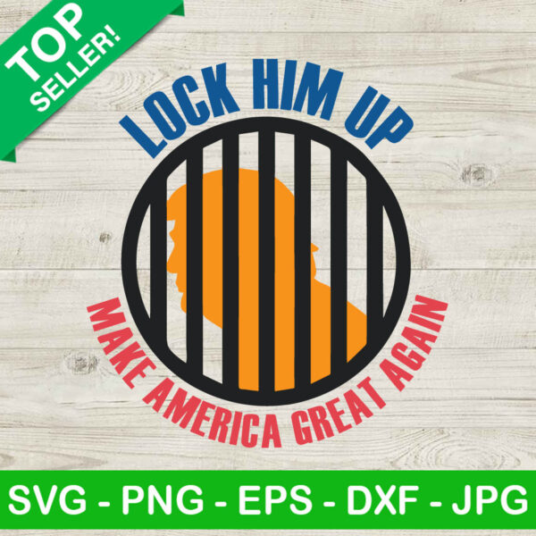 Donald Trump Mugshot SVG, Look Him Up SVG, Trump Year In Prison SVG, Trump Never Surrender SVG