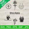 The Lord Of The Ring SVG Bundle