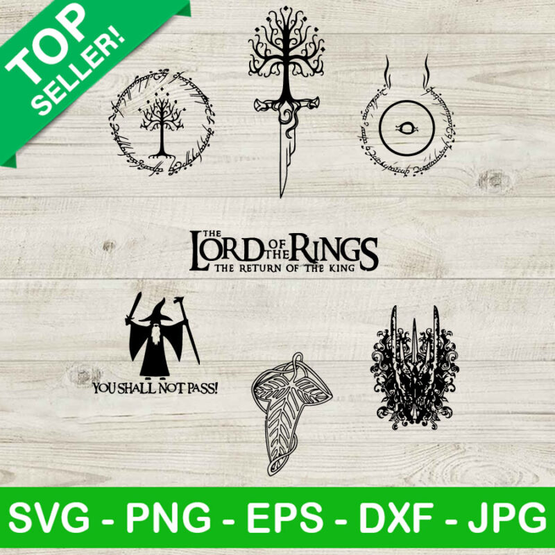 The Lord Of The Ring SVG Bundle