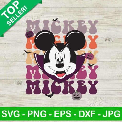 Micley Mouse Halloween Svg