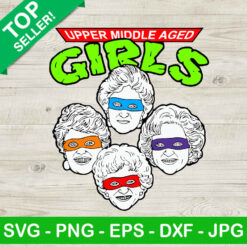 Upper Middle Aged Girls SVG