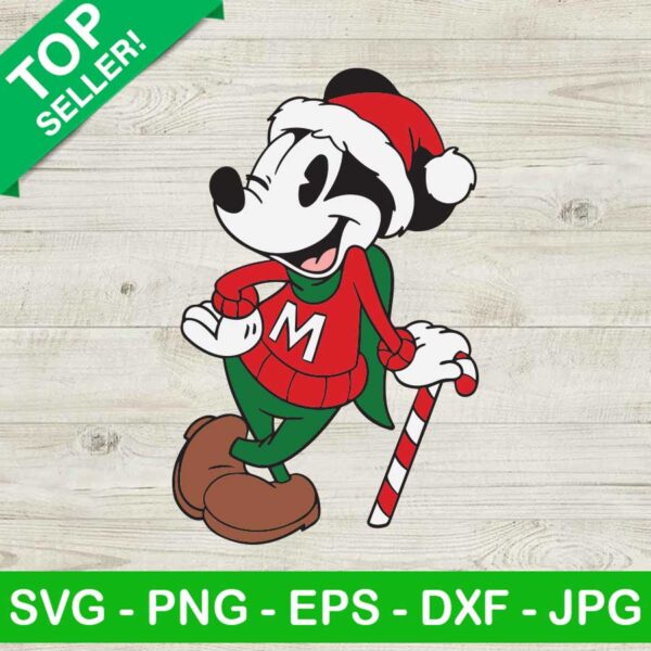 Mickey Mouse Costume Chrismas SVG