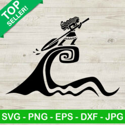 Moana Sailing SVG
