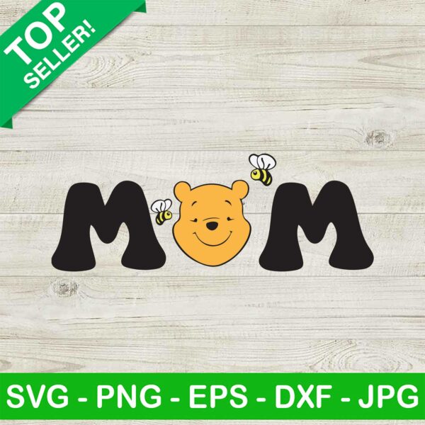 Winnie The Pooh Mom SVG