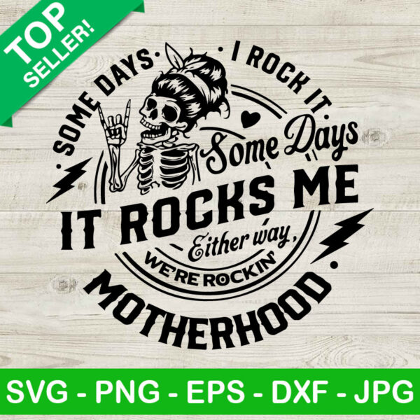 Rocking Motherhood SVG