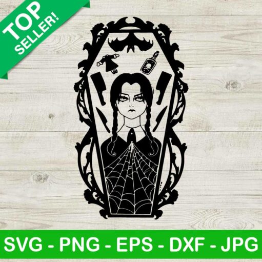 Wednesday Addams SVG