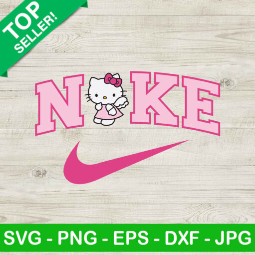Hello Kitty Nike Logo Svg