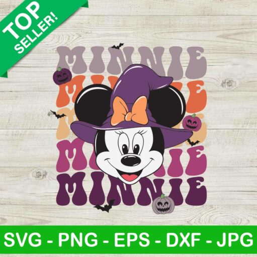 Minnie Mouse Halloween SVG