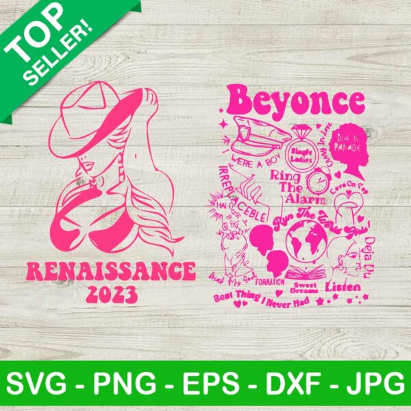 Beyonce Renaissance World Tour 2023 SVG
