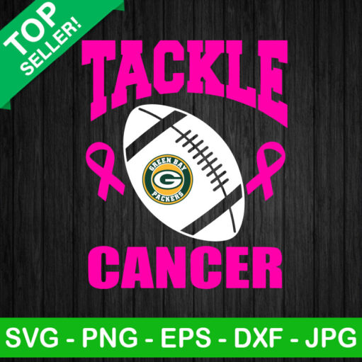 Tackle Breast Cancer Green Bay Packers Svg