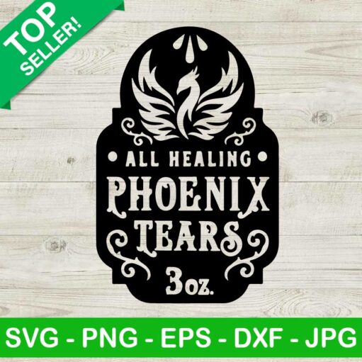 All Healing Phoenix Tears Svg