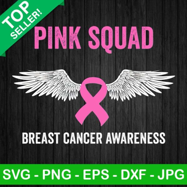 Pink Squad Breast Cancer PNG