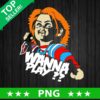 Chucky Horror Wanna Play PNG