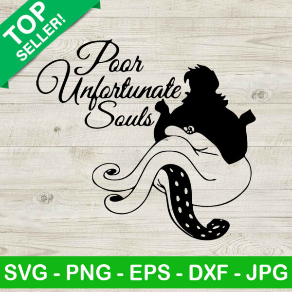 Poor Unfortunate Souls SVG