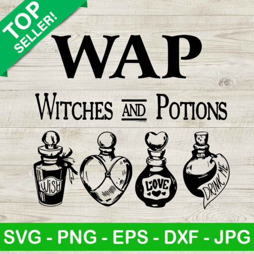 Wap Witches And Potions Svg