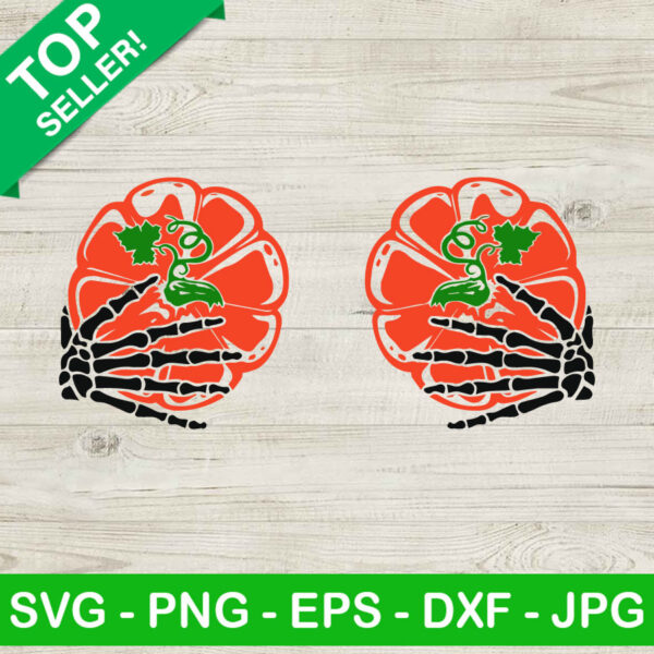 Funny Pumpkin Boobs SVG PNG