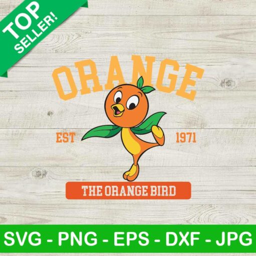 The Orange Bird Svg