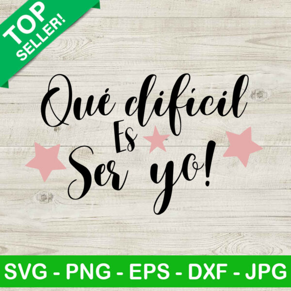 Rebelde Que Dificil Es Ser Yo SVG, Rebelde Music Tour SVG, Soy Rebelde Tour 2023 SVG PNG DXF