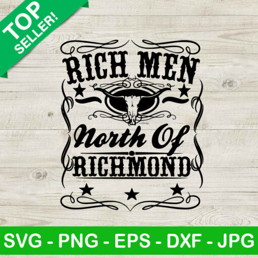 Rich Men North Of Richmond Svg Png