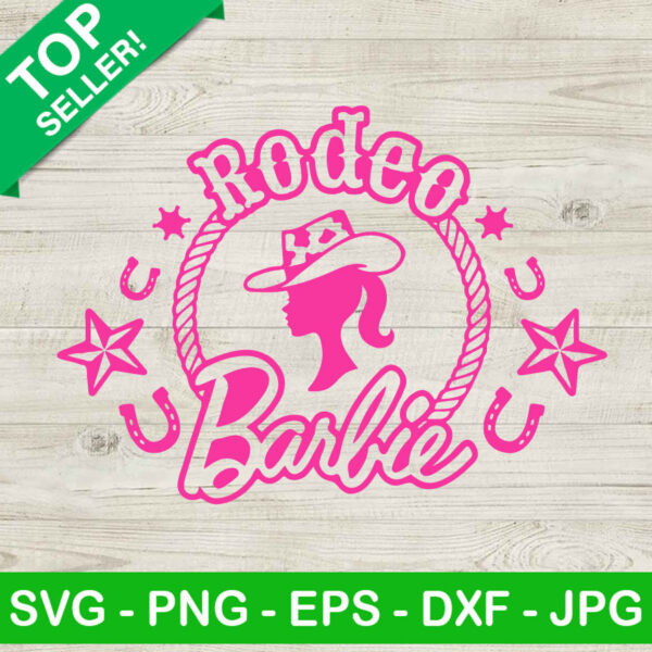 Rodeo Barbie SVG PNG
