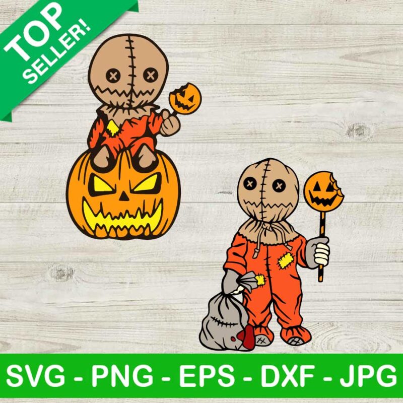 Sam Trick Or Treat SVG, Trick R Treat With Pumkin, Halloween SVG, Sam ...