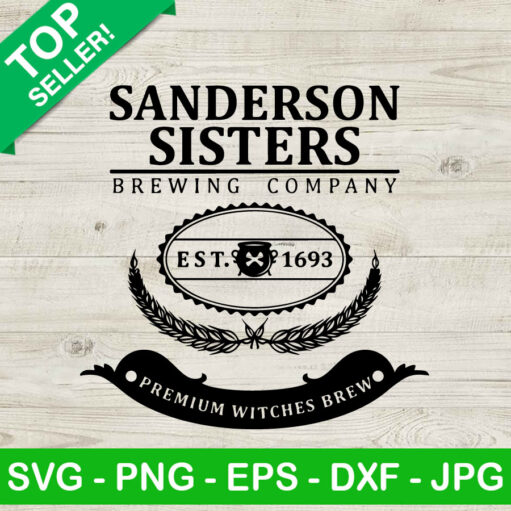 Sanderson Sisters Brewing Company Svg