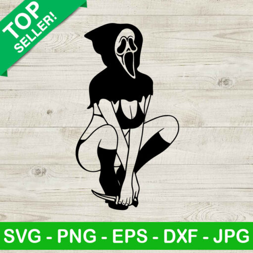 Sexy Horror Scream Ghostface SVG