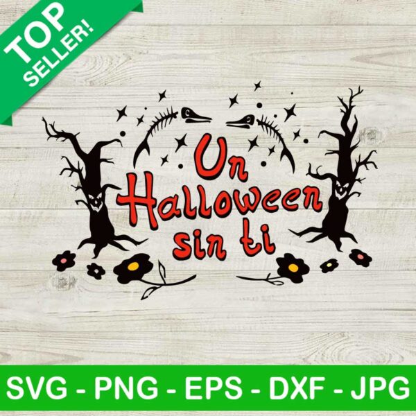 Bad Bunny Un Halloween Sin ti SVG