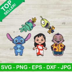 Stitch With Friend SVG