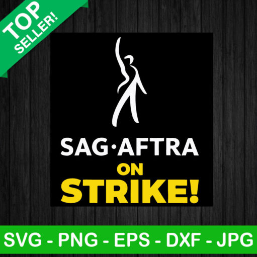 Sag Aftra On Strike Svg