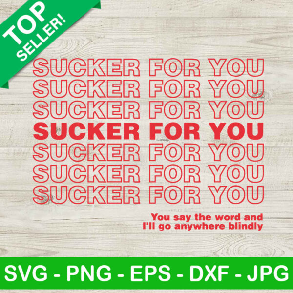 Retro Sucker For You SVG