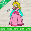 Super Mario Peach Princess SVG