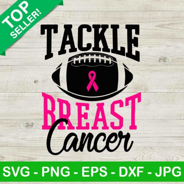 Tackle Breast Cancer SVG PNG