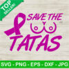 Save The Tatas Breast Cancer SVG