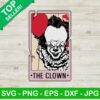 The Clown Tarot Cards SVG