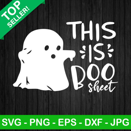 This Is Boo Sheet Svg